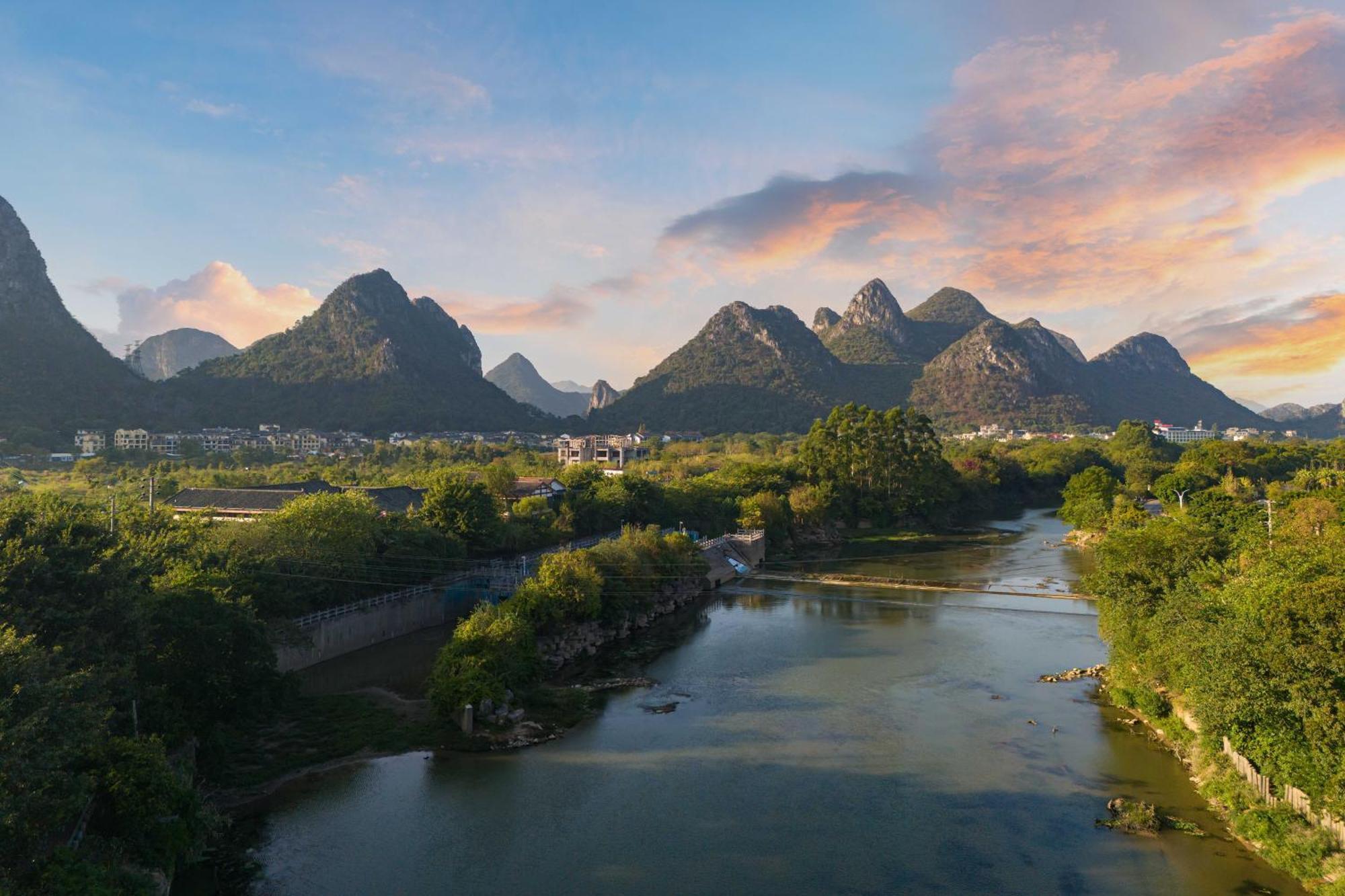 Guilin Village Creek Inn-Free Private Car Pick Up Station Stay 3 Nights Экстерьер фото