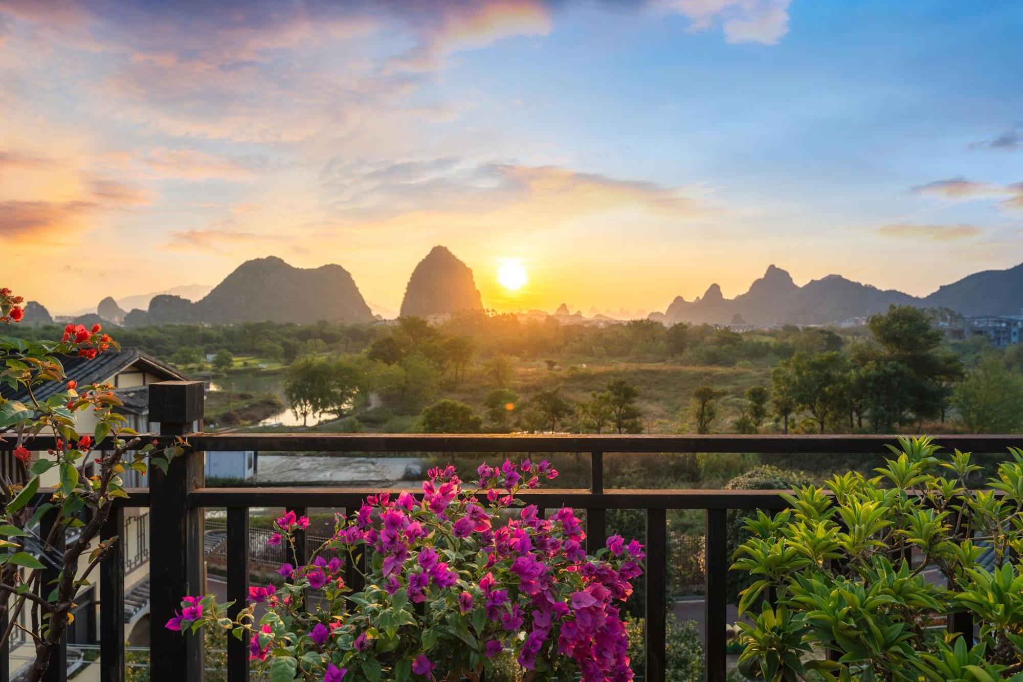 Guilin Village Creek Inn-Free Private Car Pick Up Station Stay 3 Nights Экстерьер фото