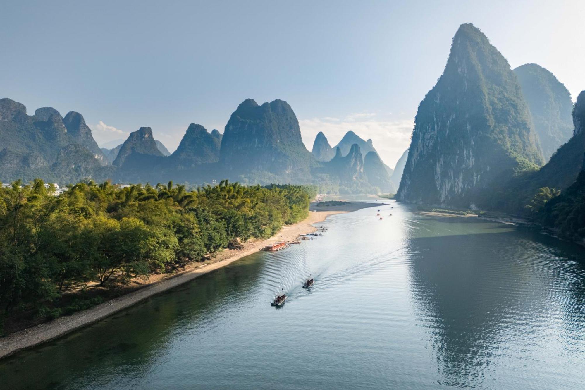 Guilin Village Creek Inn-Free Private Car Pick Up Station Stay 3 Nights Экстерьер фото