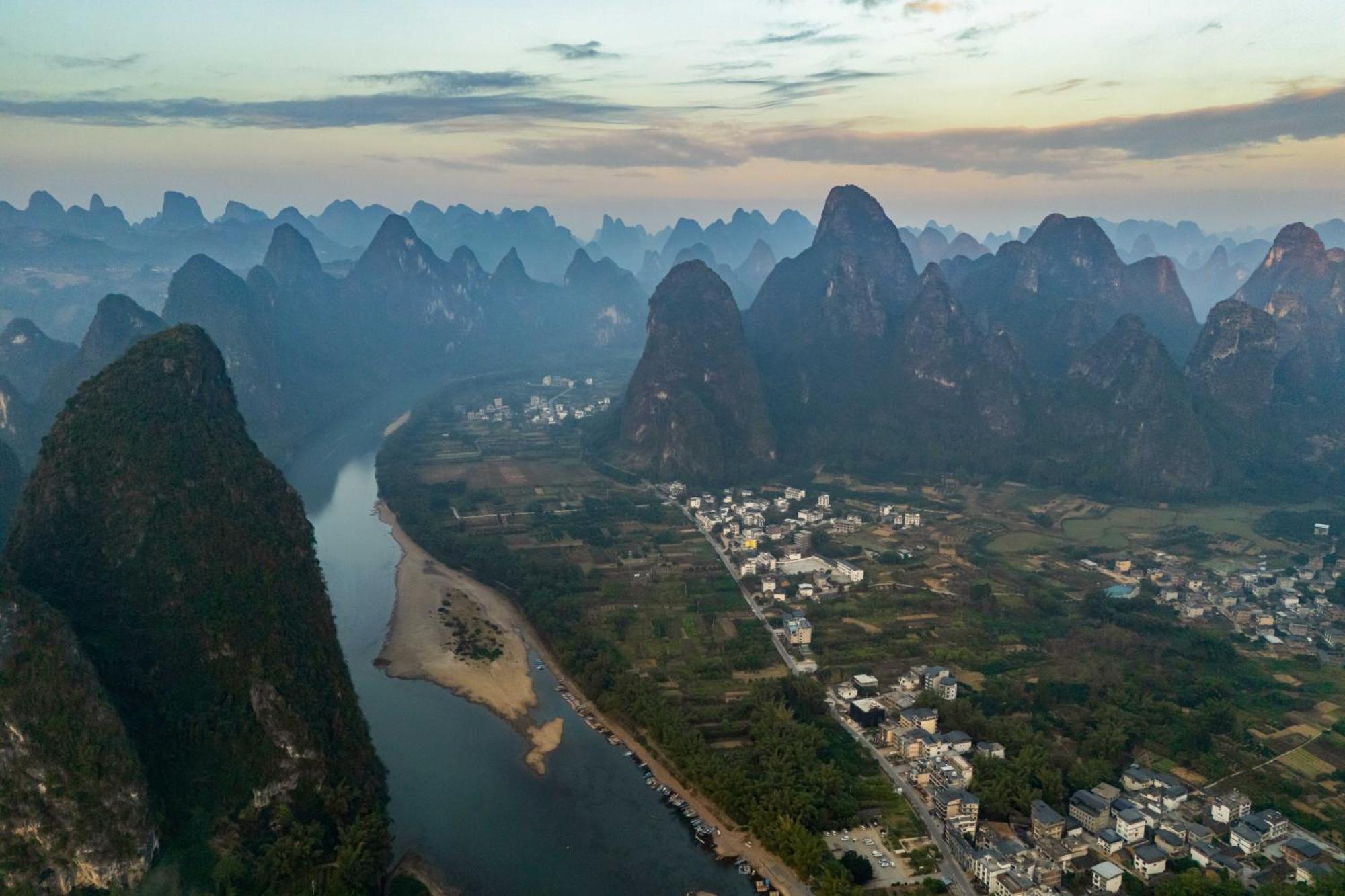 Guilin Village Creek Inn-Free Private Car Pick Up Station Stay 3 Nights Экстерьер фото