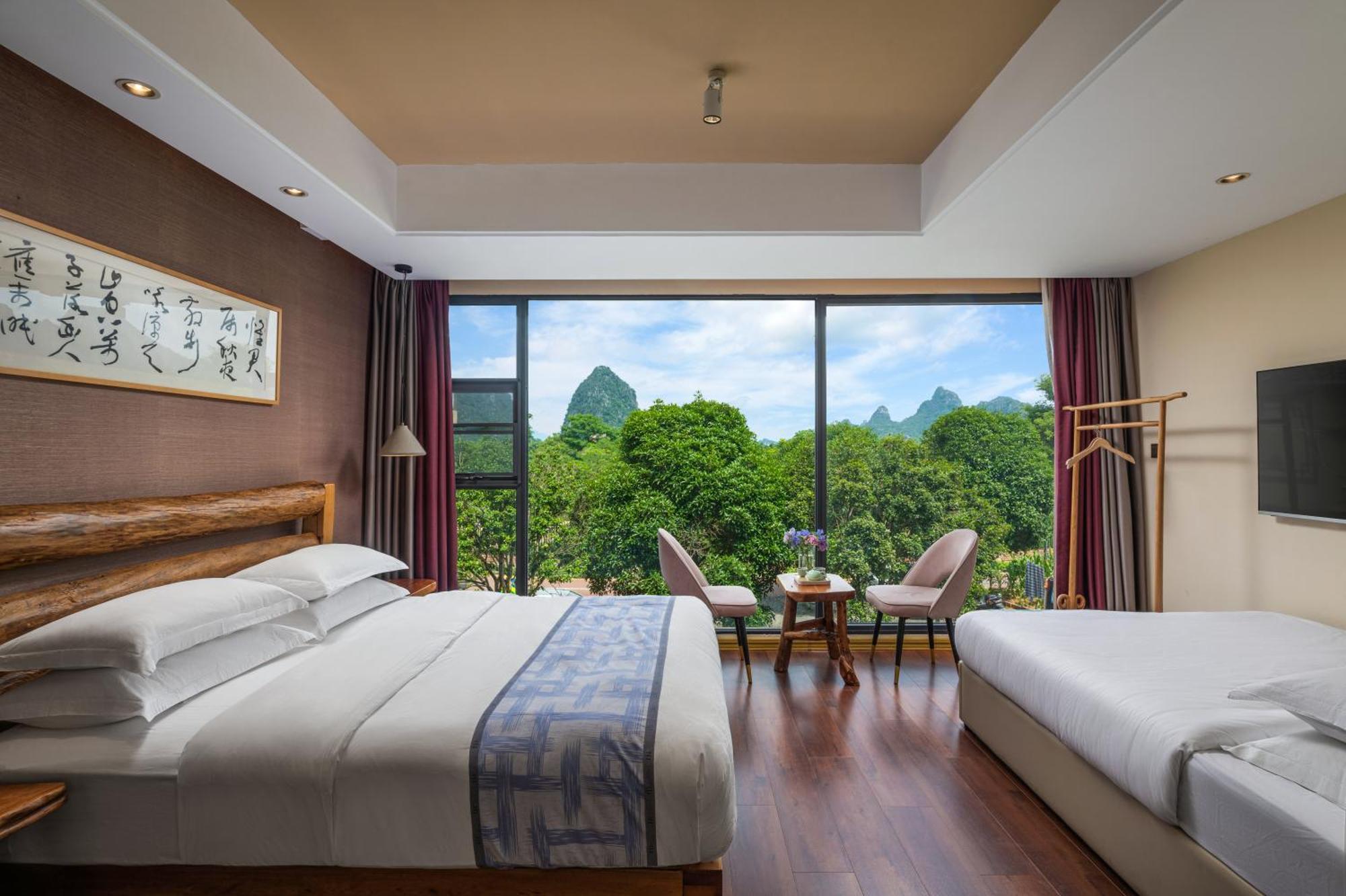 Guilin Village Creek Inn-Free Private Car Pick Up Station Stay 3 Nights Экстерьер фото